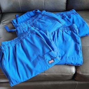 Women's scrub cargo pants